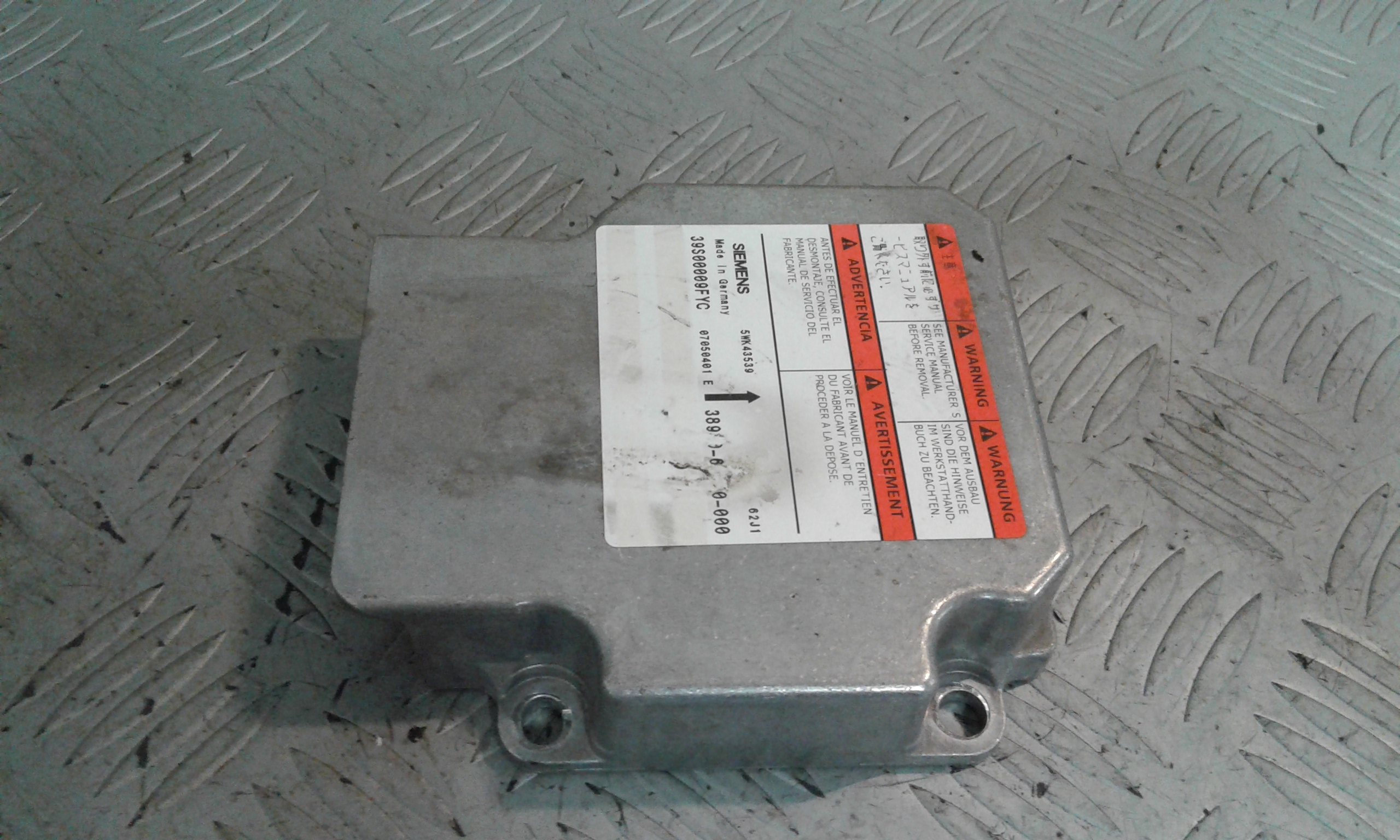 Centralina Airbag SUZUKI Swift 4 Serie