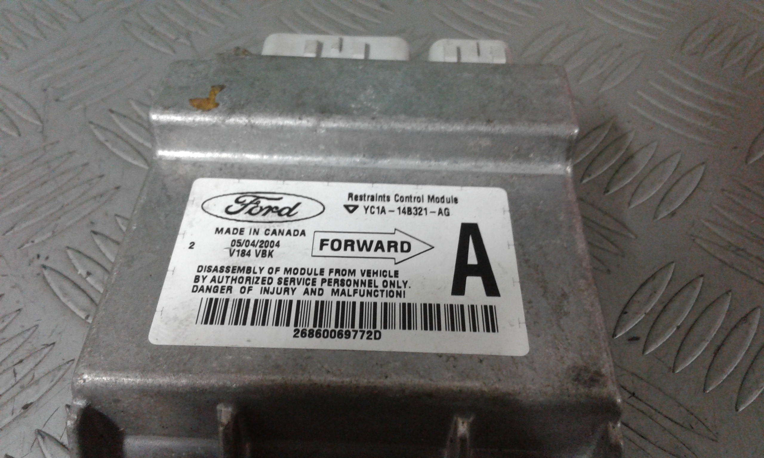 Centralina Airbag FORD Transit 4 Serie