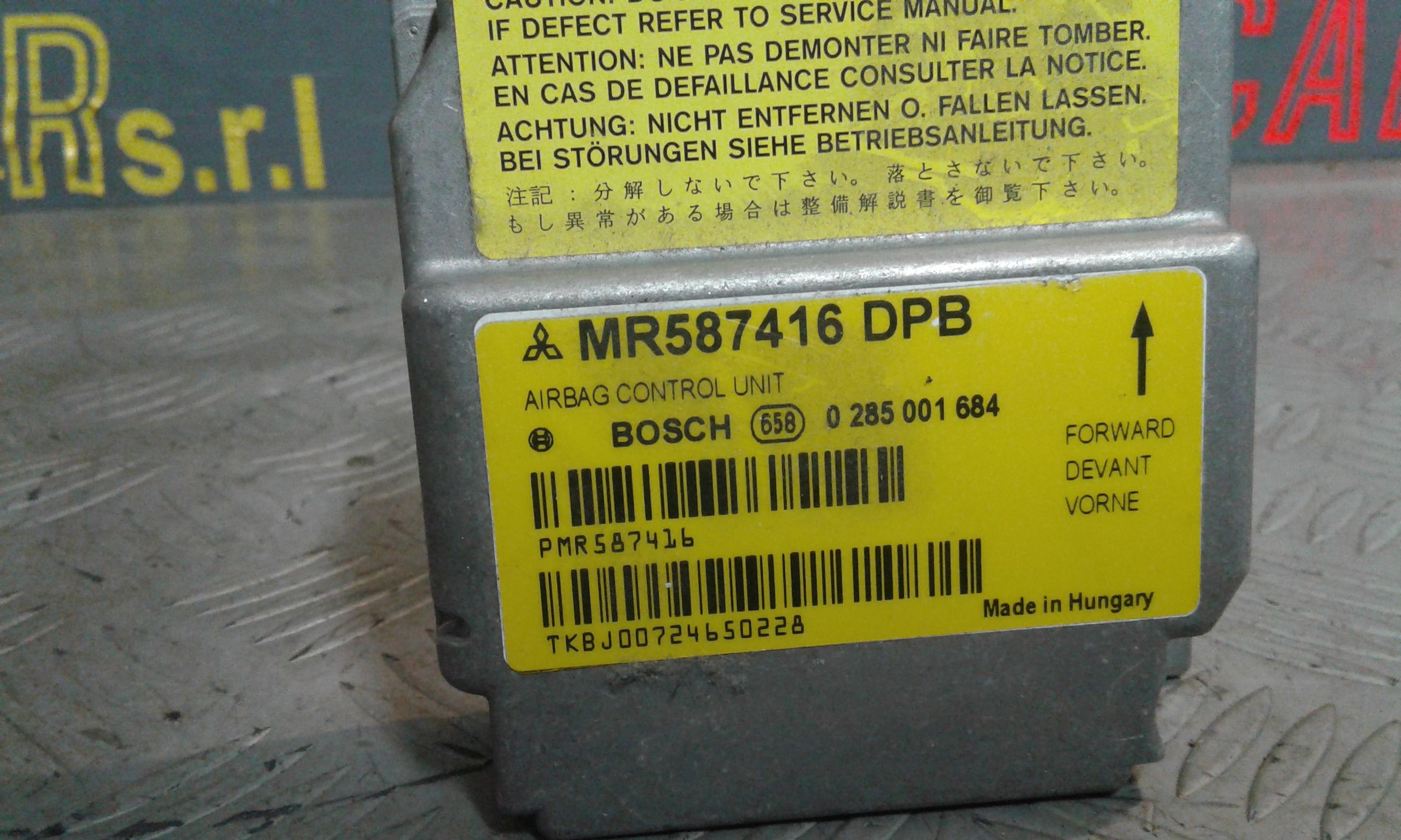 Centralina Airbag MITSUBISHI Colt Serie 3P