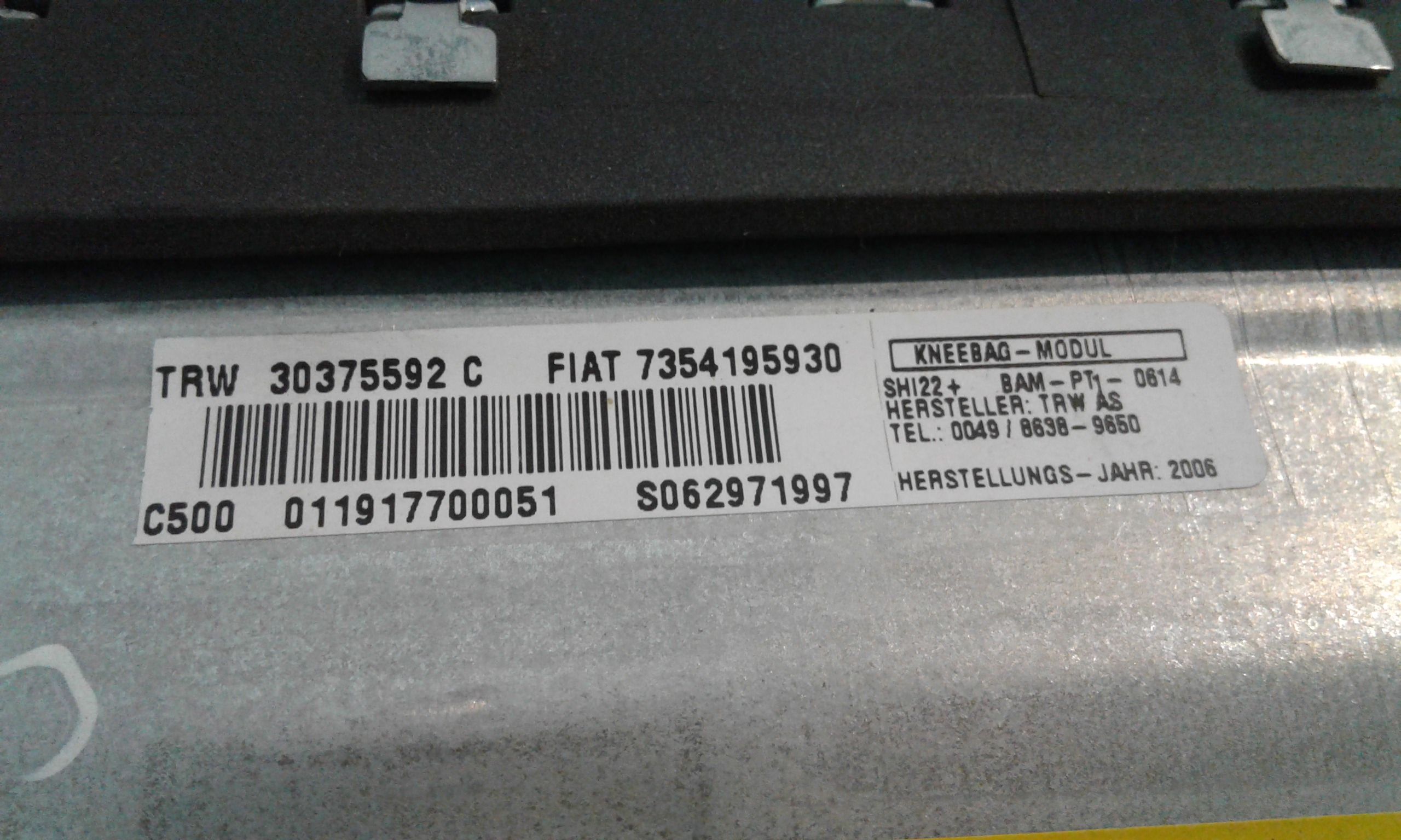 Airbag Passeggero FIAT Croma 2 Serie