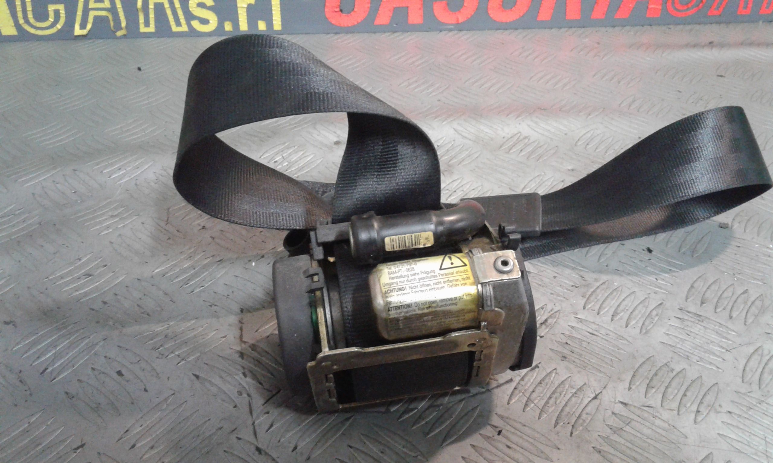 Cintura di Sicurezza anteriore Sinistra con pretensionatore AUDI A2 1 Serie