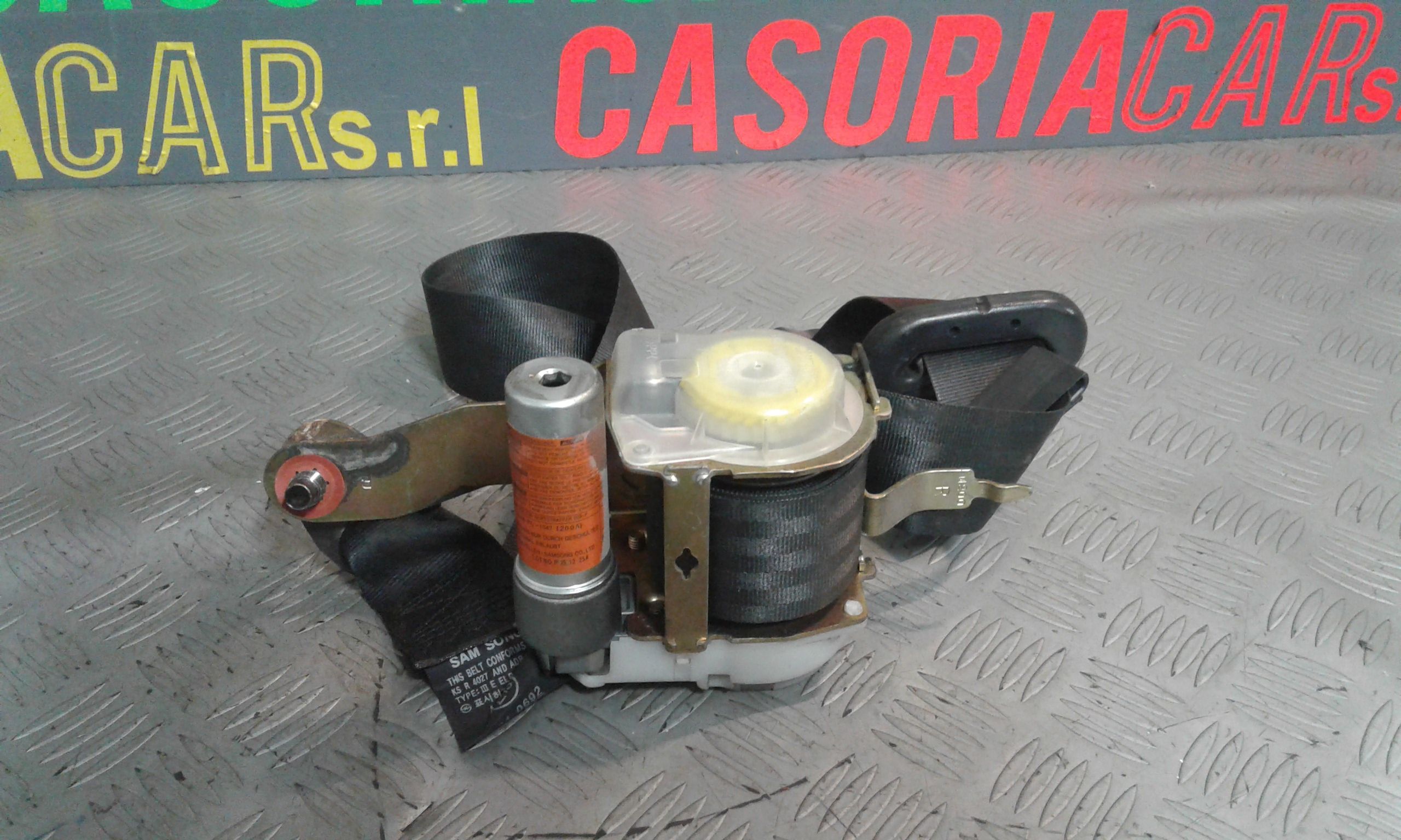 Cintura di Sicurezza anteriore Destra con pretensionatore CHEVROLET Matiz 3 Serie