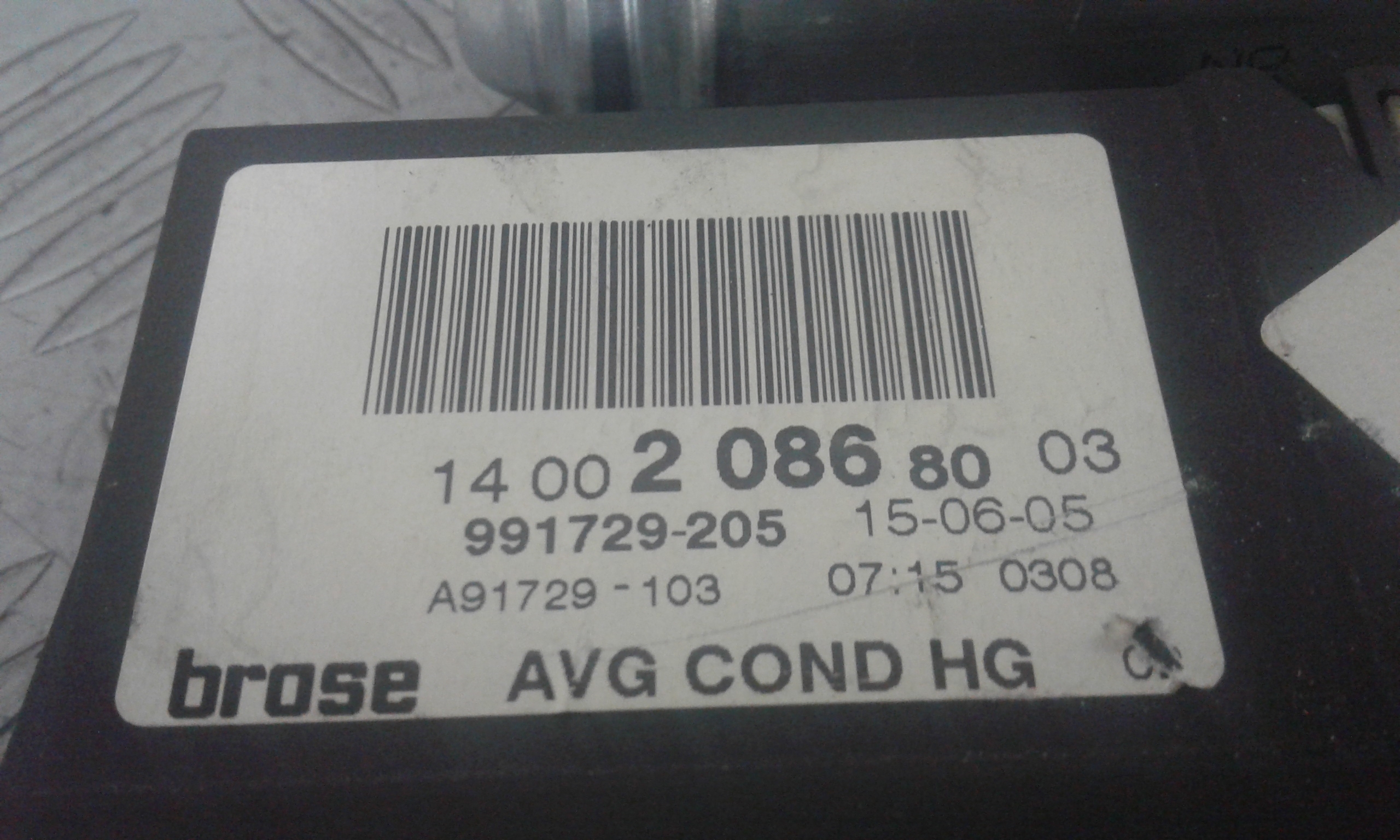 Motorino Alzavetro anteriore Sinistro LANCIA Phedra 1 Serie