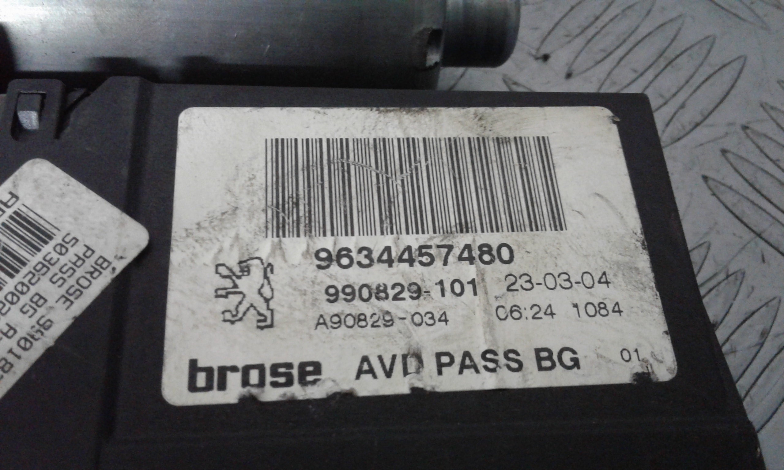 Motorino Alzavetro anteriore destra PEUGEOT 307 Berlina