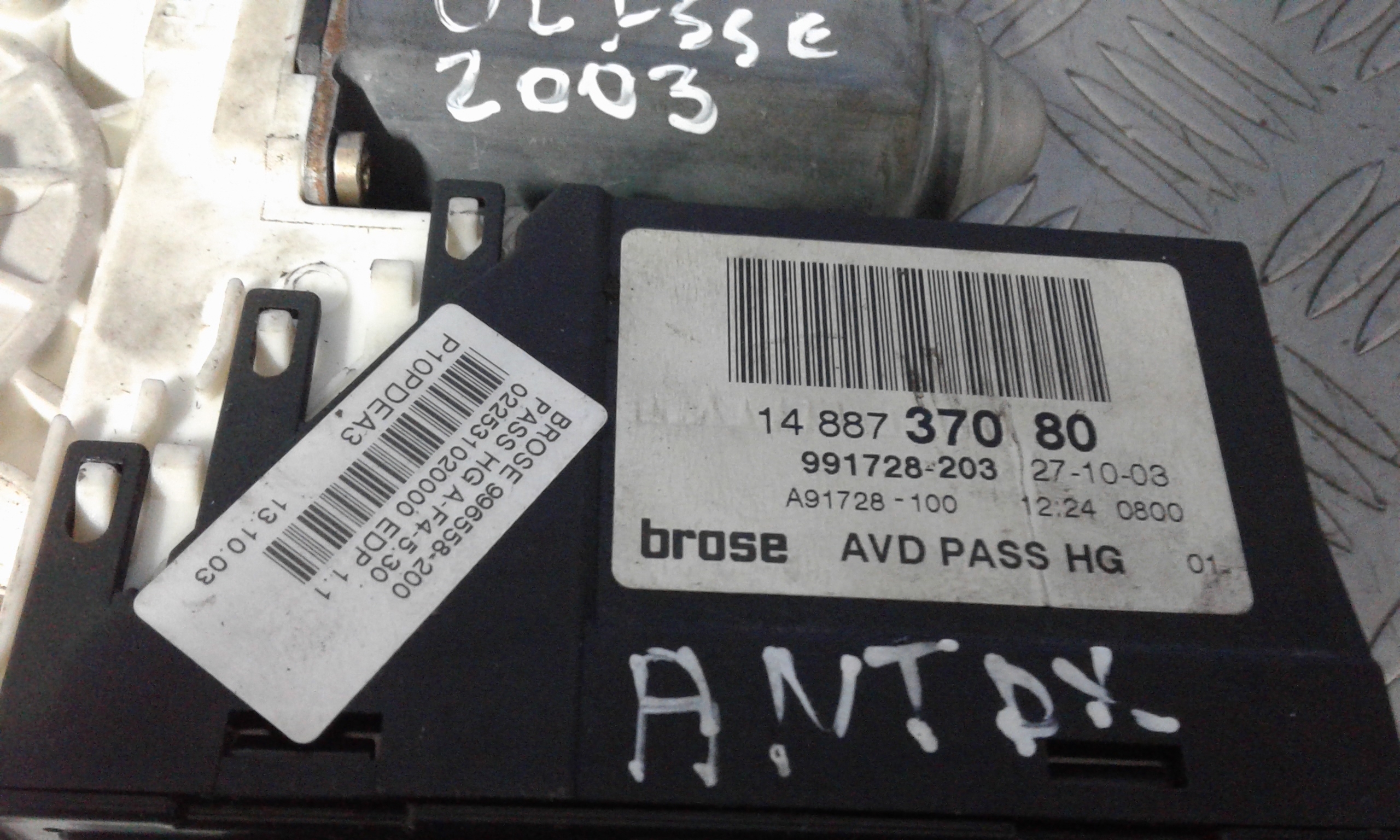 Motorino Alzavetro anteriore destra FIAT Ulysse 3 Serie