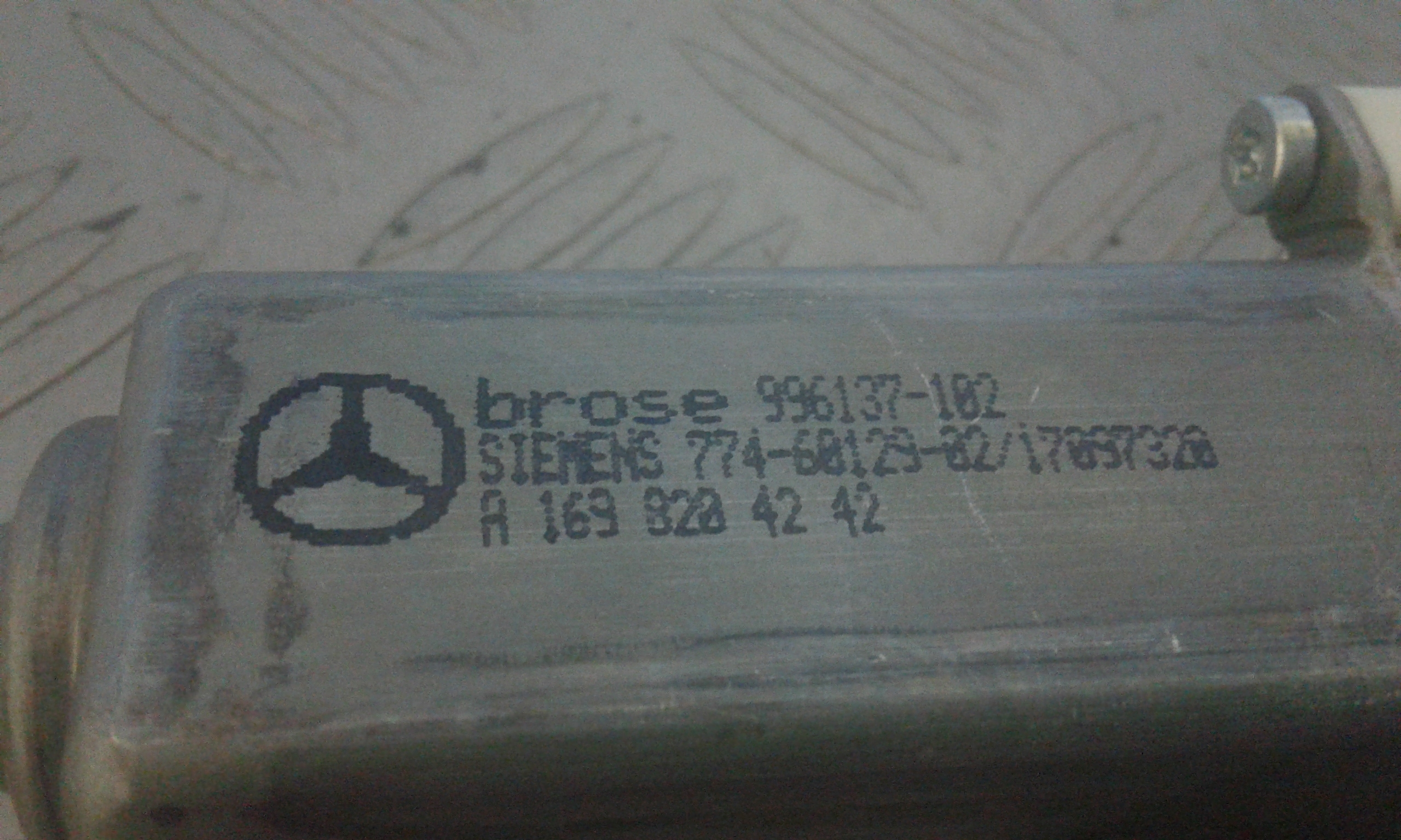 Motorino Alzavetro anteriore destra MERCEDES Classe A W169 3 Serie