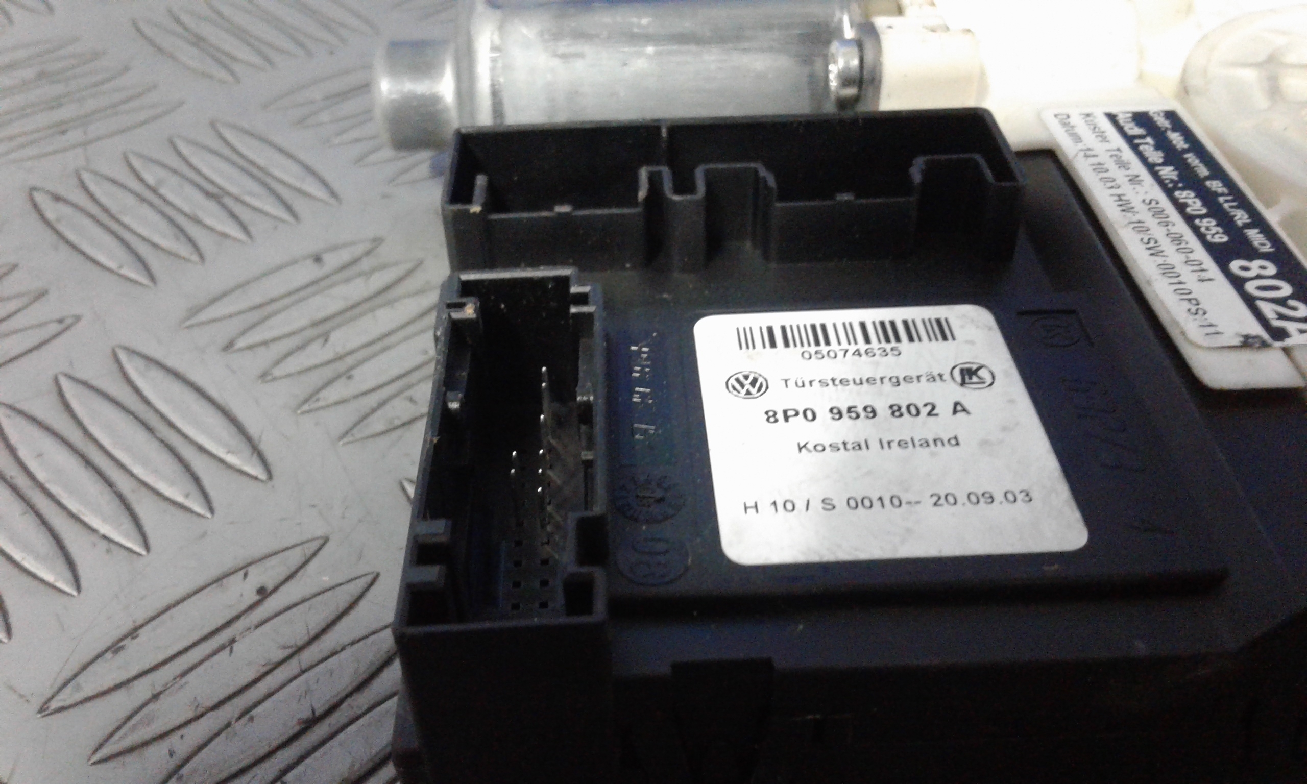 Motorino Alzavetro anteriore destra AUDI A3 Sportback 1 Serie