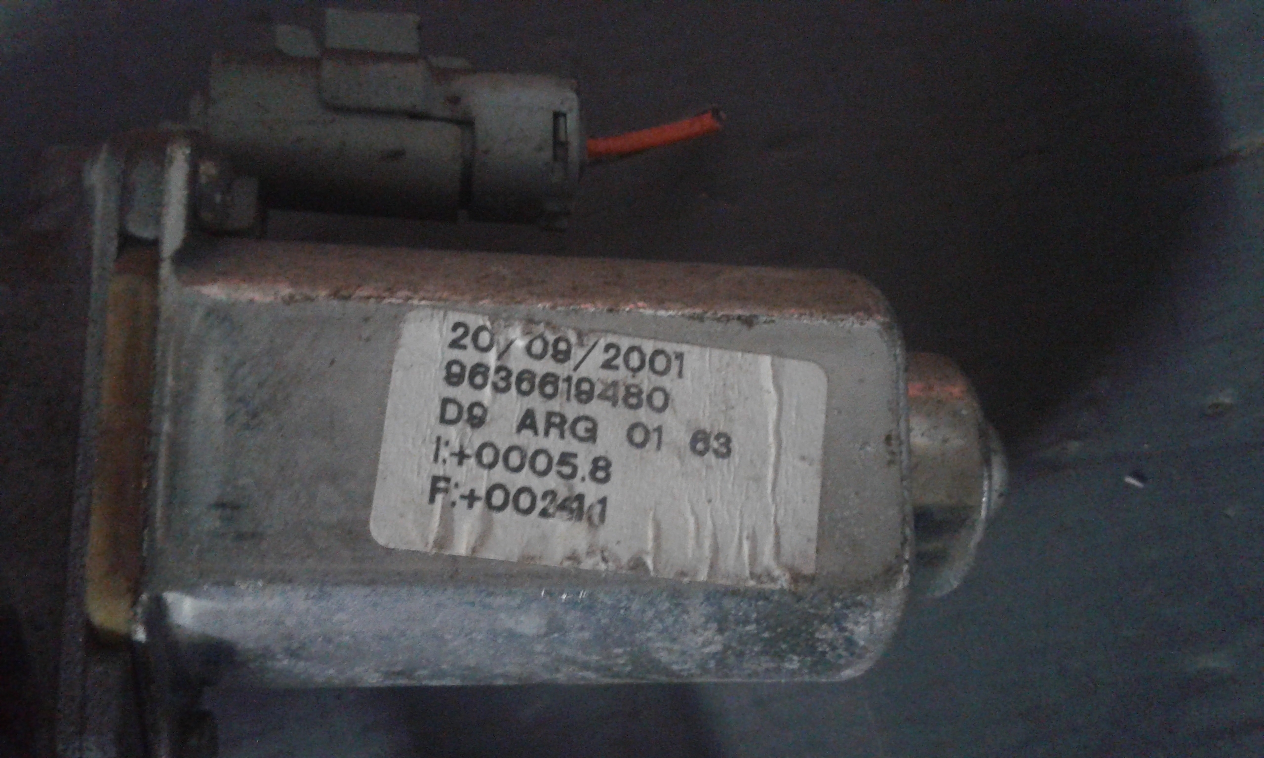 Cremagliera posteriore sinistro guida PEUGEOT 406 Berlina 2 Serie