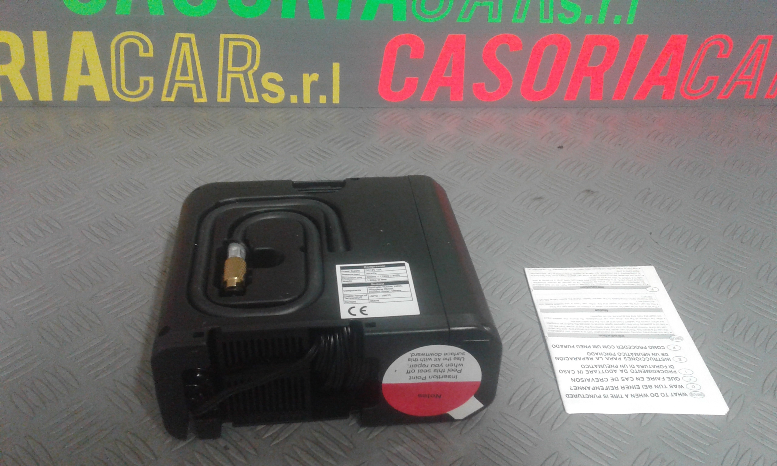 Compressore gonfiaggio ruote TOYOTA IQ 1 Serie